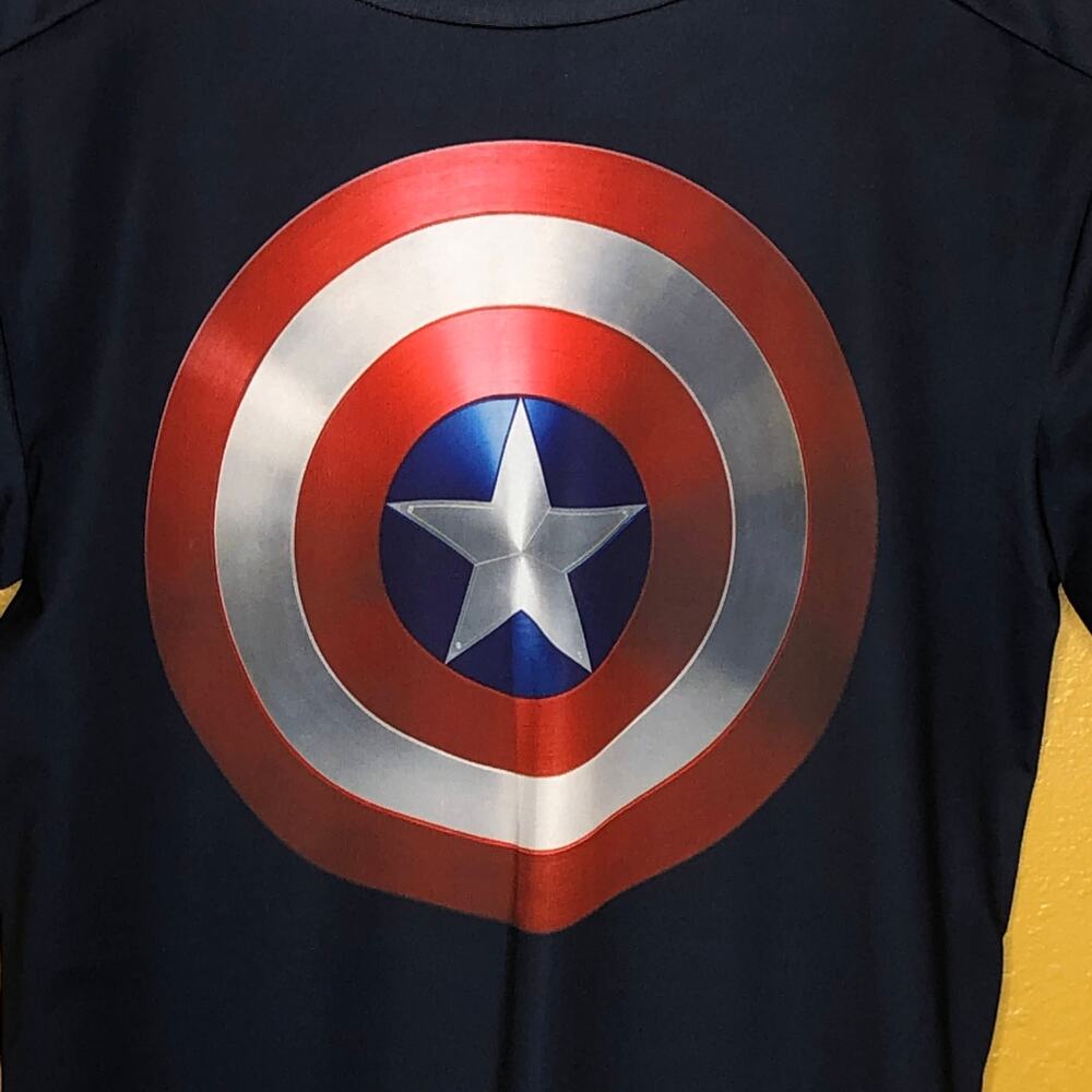 Under Armour Captain America Compression Shirt S - Picture 3 of 7